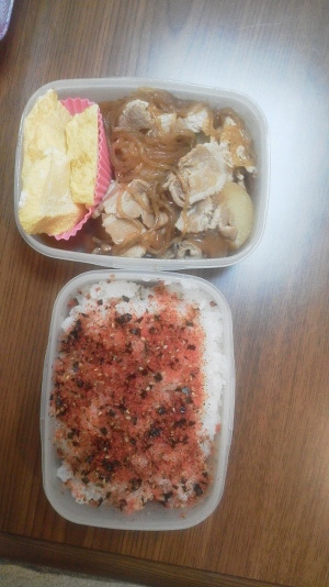 肉ジャガ弁当
