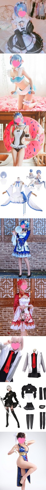 選べるコスプレ衣装①
