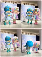 明日出勤👘＆キキララちゃんと🥹🌟🌟🩵🩷