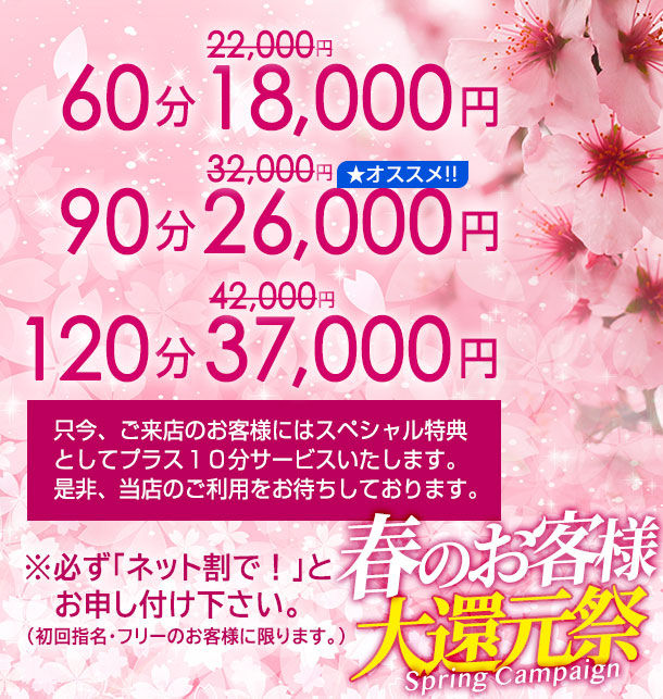 春のネット割引！